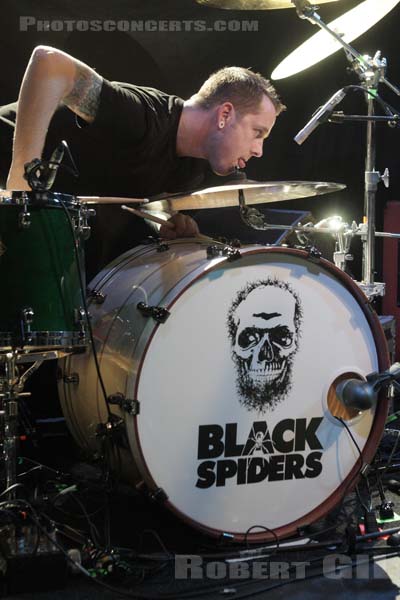 BLACK SPIDERS - 2008-12-02 - PARIS - Trabendo - 